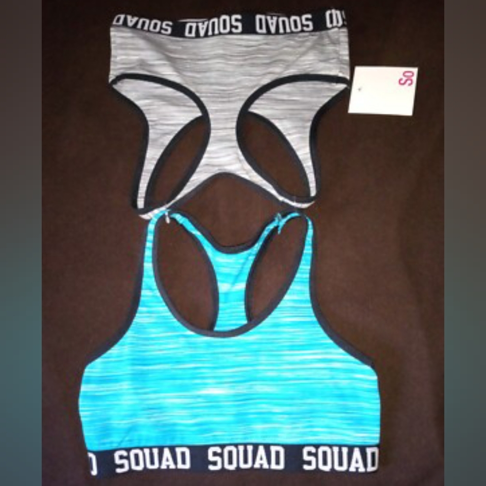 NEW 2-Pack Racerback Sports Bras - Picture 2 of 4